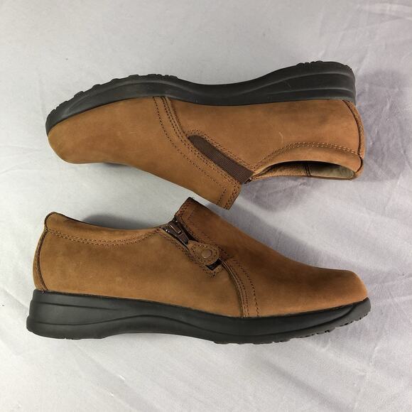 Naturalizer Womens Loafers Tan Suede Size 9.5 Comfort Casual Shoes Walking - Picture 3 of 11